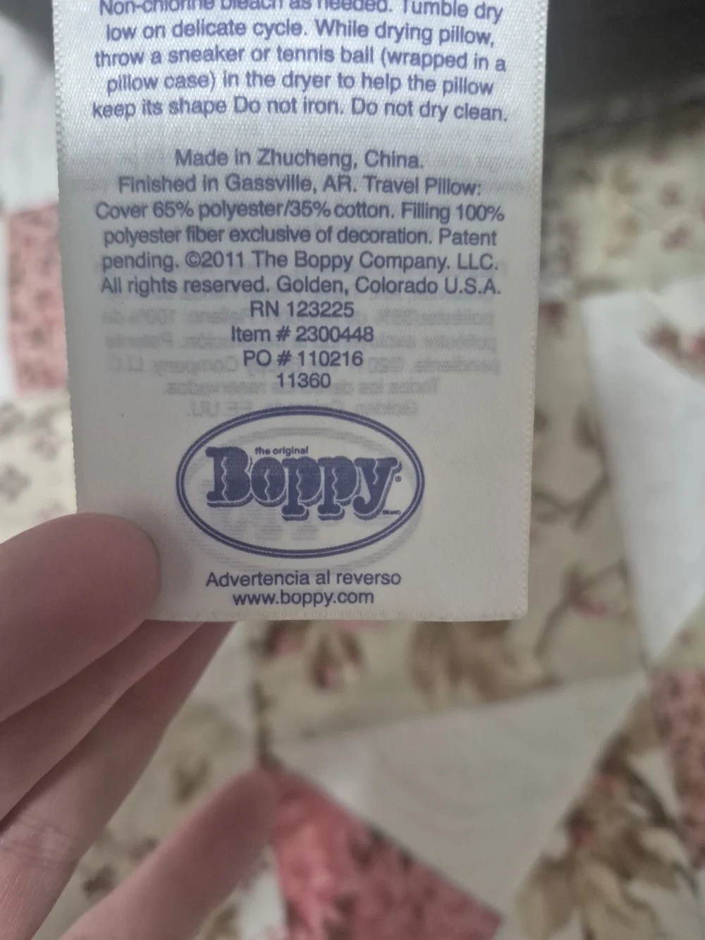 Travel BOPPY Nursing Pillow